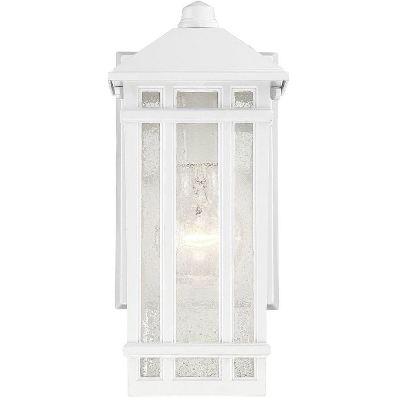 Outdoor LED Wall/Pillar Light Yellow/White - Techko Maid