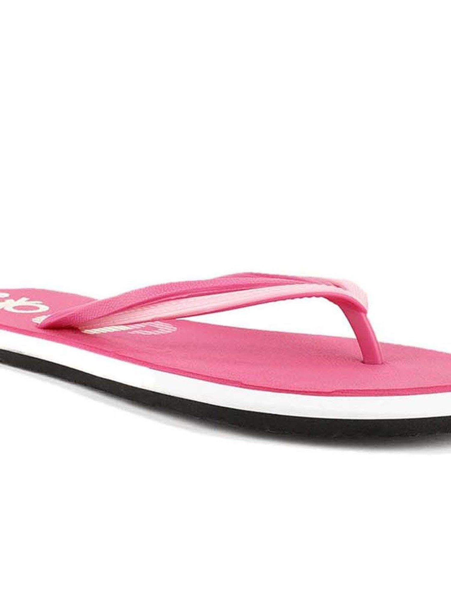 United Colors of Benetton Women's Fuchsia Pink Flip Flops