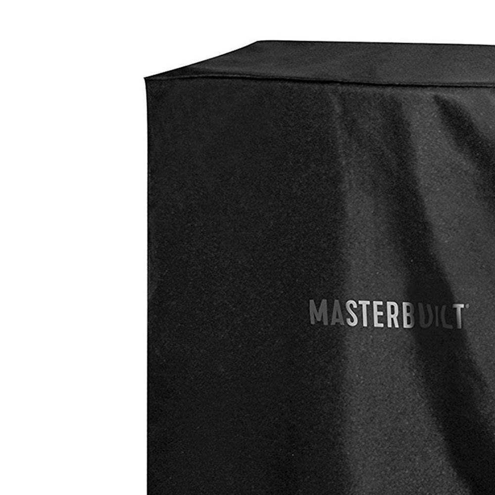 Masterbuilt 30 Inch Weather Resistant Protective Electric Smoker Cover, Black