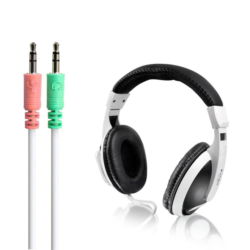 Kubite T-155 Gaming Headset Headband Headphone USB 3.5mm LED with Mic Gaming Headset PC Gamer Stereo Headphone with Microphone