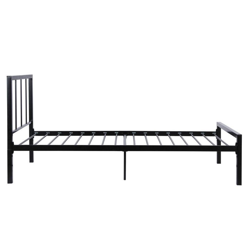 Twin Faye Metal Bed Black - Room & Joy