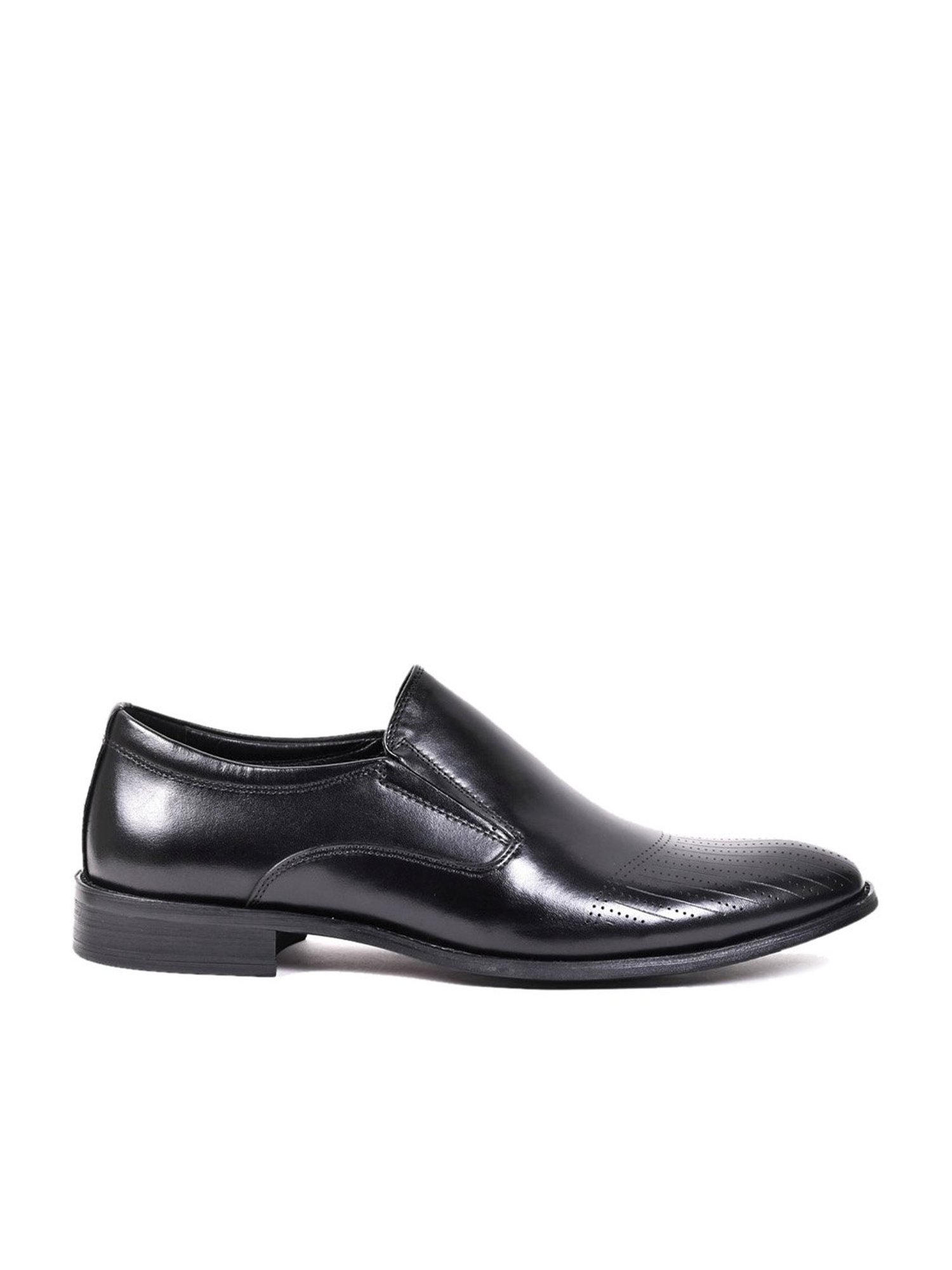 Cobblerz Men's Black Casual Loafers