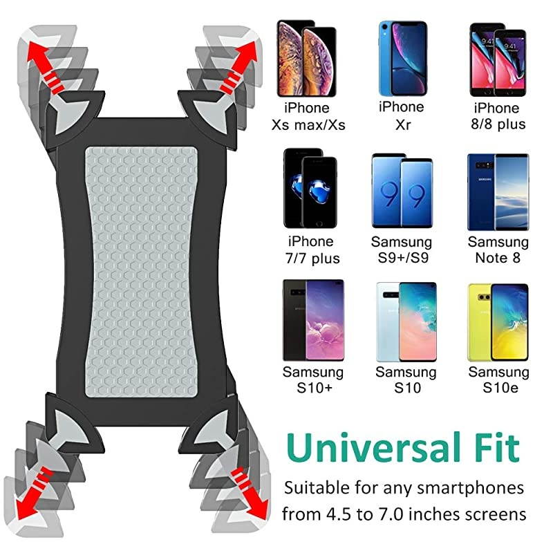 Smart Phone and Tablet Stand - Foldable Vertical and Horizontal Mount for iPhone / iPad / Samsung Galaxy / HTC One and all Mobile Phones Blue