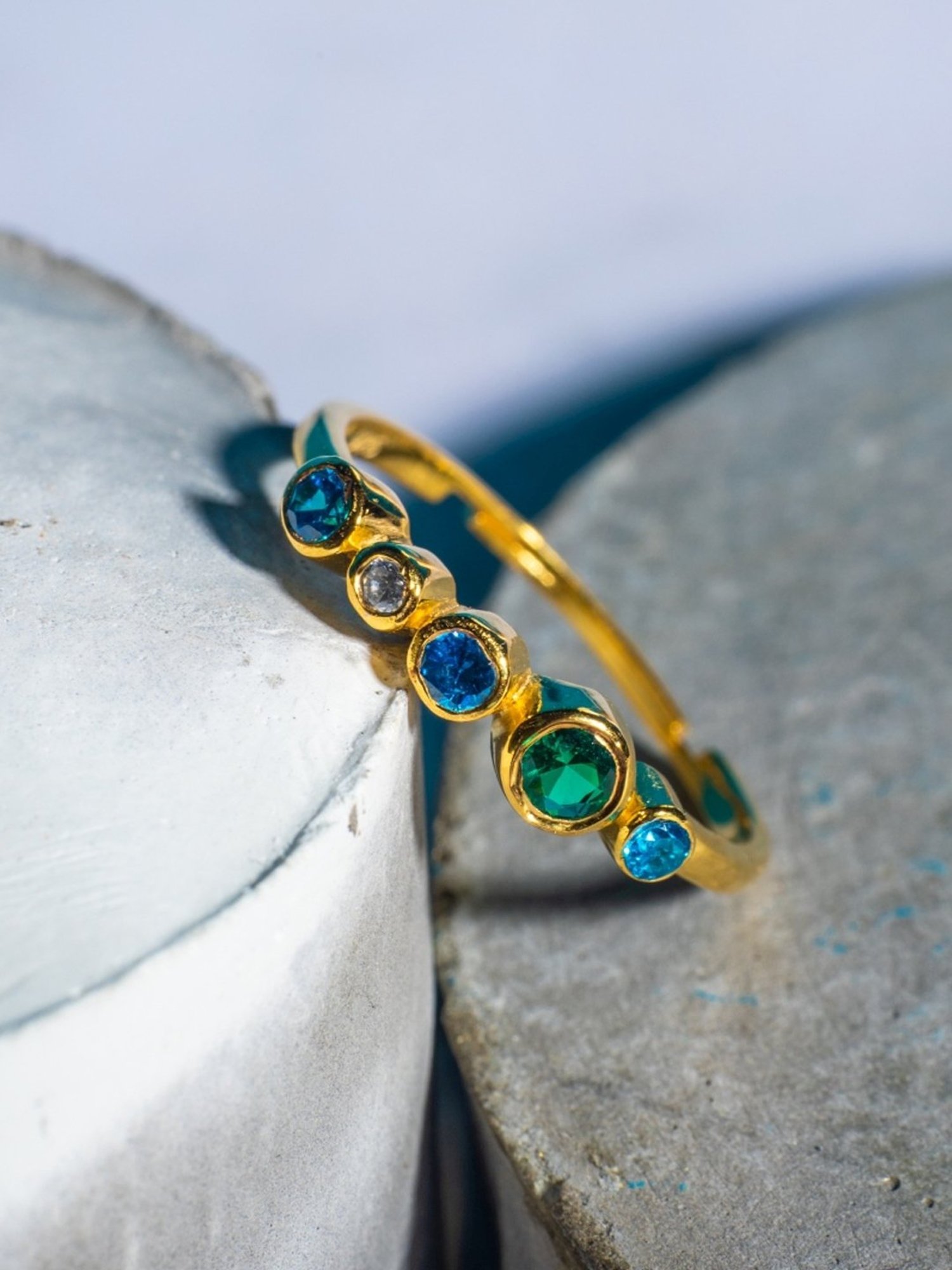 Palmonas Color Grade Gold Vermeil Ring