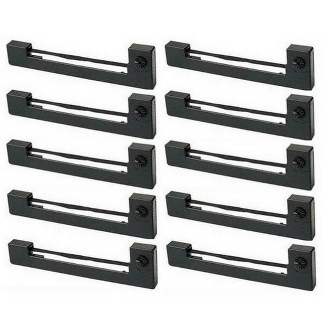 SuppliesMAX Compatible Replacement for M150/160/170/180/185/190/195 Black P.O.S. Printer Ribbons (10/PK) (16001B_10PK)