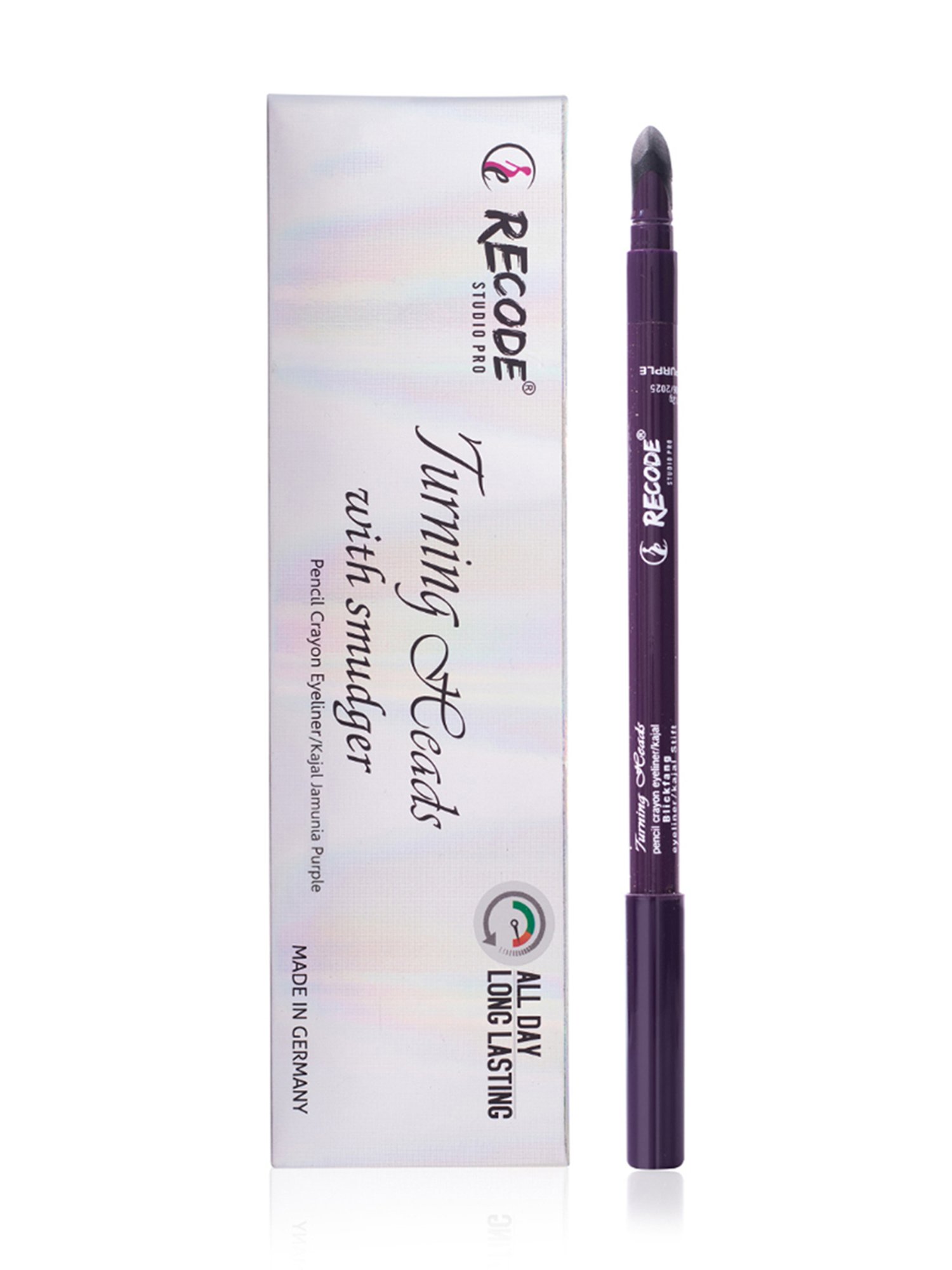 Recode Turning Heads Crayon Eyeliner/Kajal 07 Jamunia Purple - 1.2 gm
