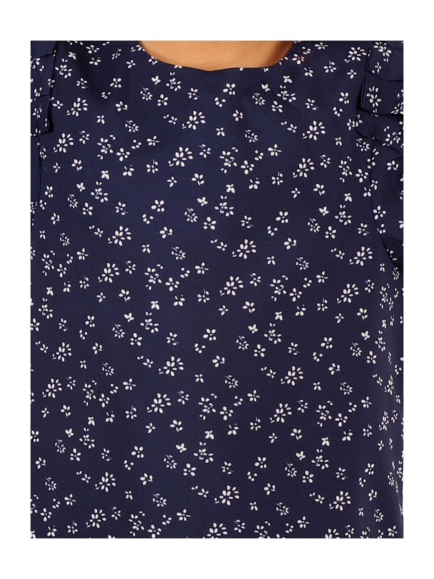 KidsDew Kids Navy Printed Dress