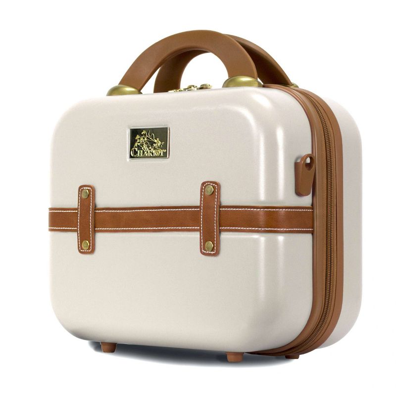 Chariot Travelware CH-505 2pc Luggage Set - Ivory