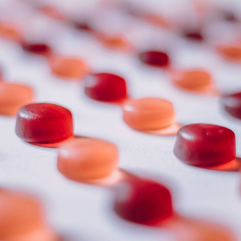 Pink Biotin Beautiful Gummies - Natural Fruit - 60ct