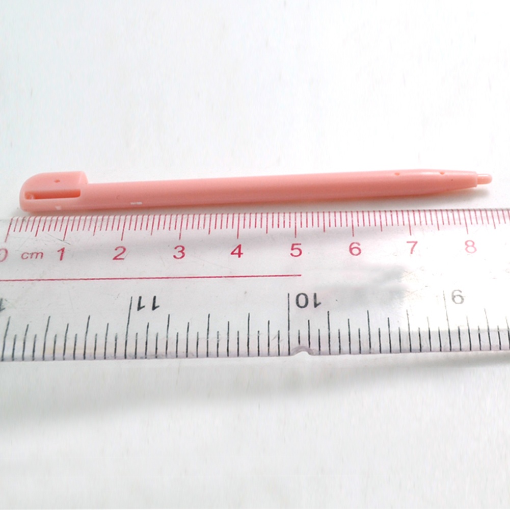 10pcs/set Touch Screen Stylus Pen Capacitive Pencil Game Console For NDSL (Pink)