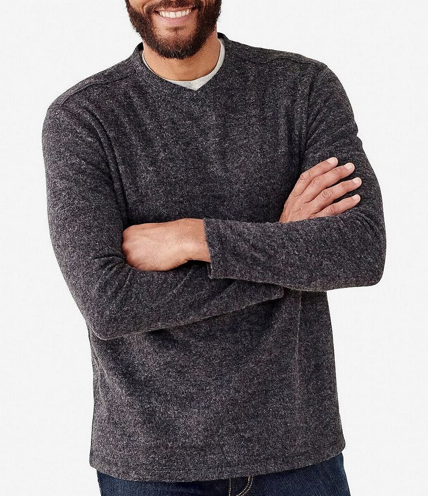 Johnston & Murphy Plush V-Neck Sweater