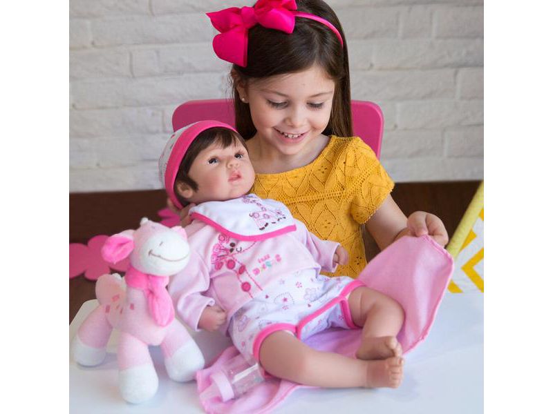 Paradise Galleries Reborn Baby Doll Lifelike Tall Dreams Gift Set Ensemble, 19-inch Weighted Baby, Safety Tested 6 Year Old Girls