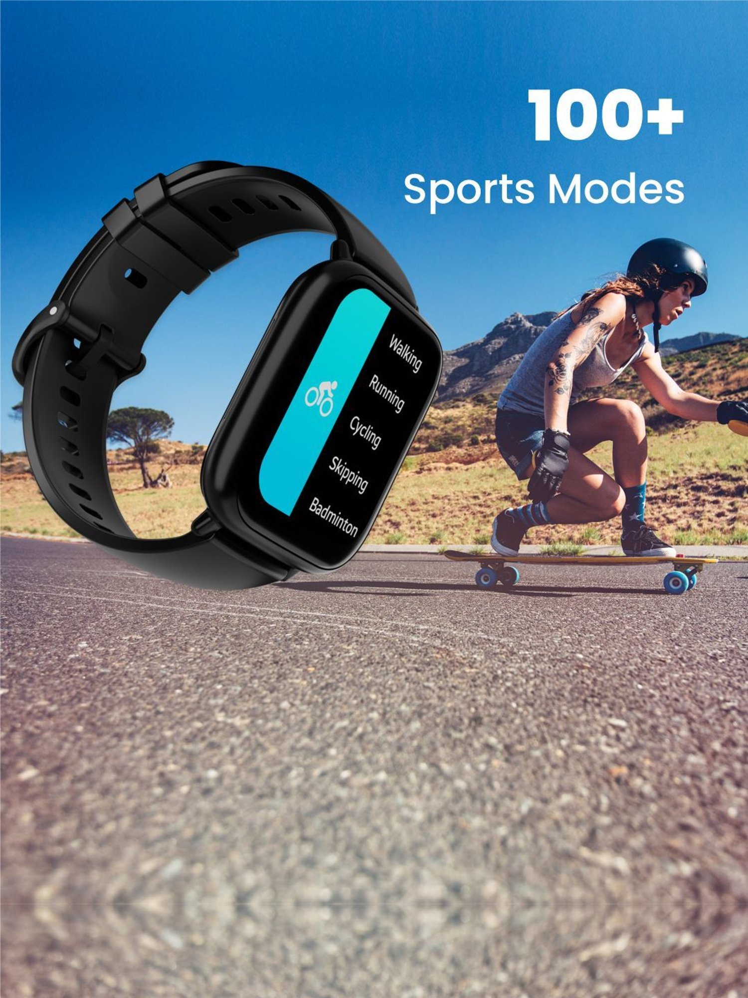 I Kall W1 Smartwatch (Black)