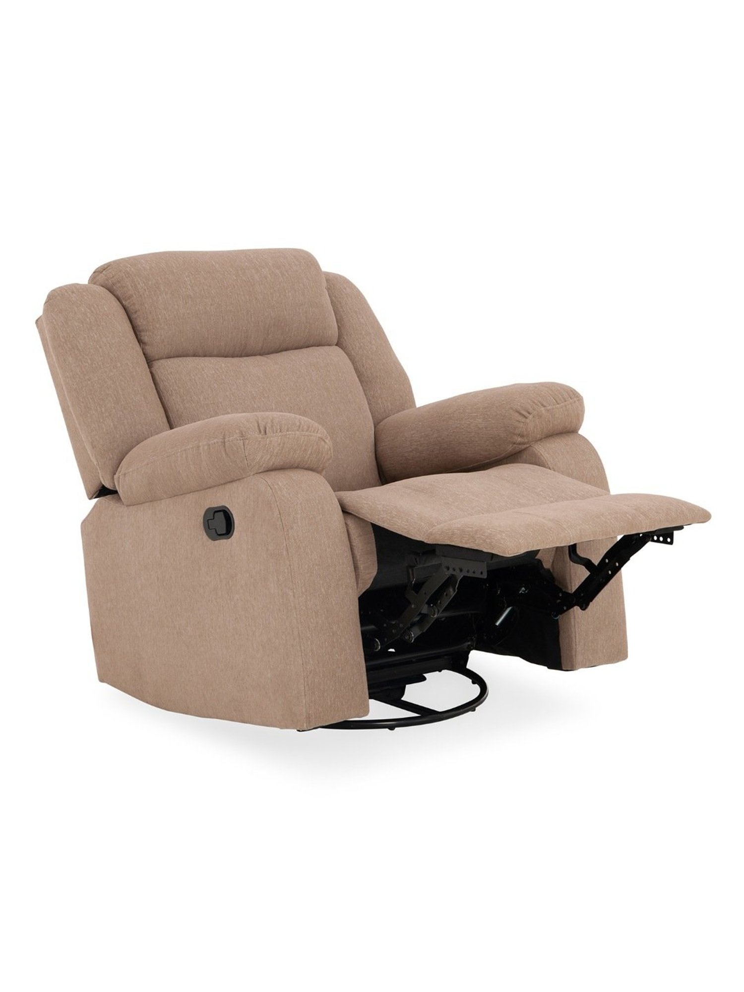 Duroflex Avalon RRR Brown Polyester Rocking & Revolving Single Seater Recliner