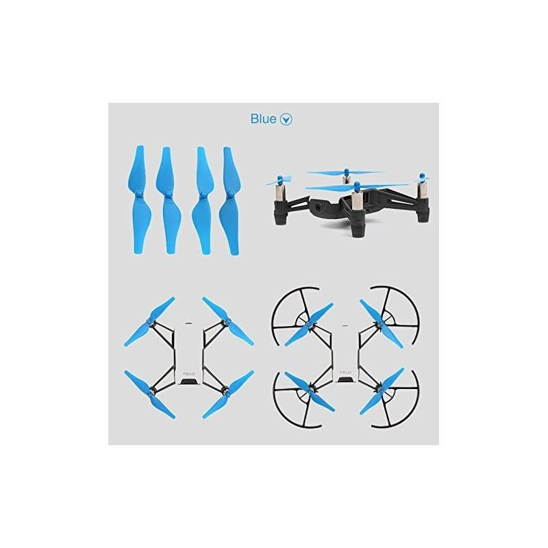 Accesssories 20pcs 5 Color QuickRelease Propellers Props 4pcs Black 4pcs White 4pcs Red 4pcs Yellow 4pcs Blue