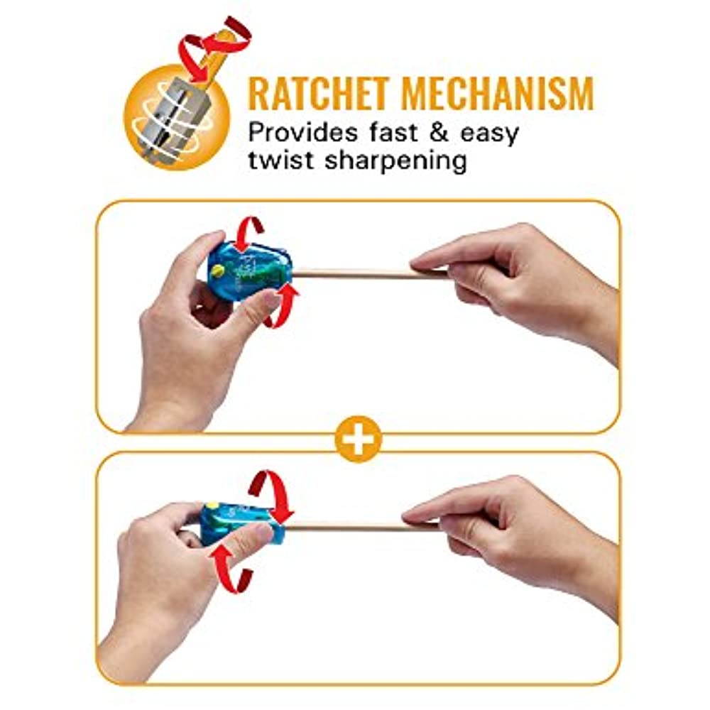 Bostitch Office Pencil Sharpner 3 Pack (PS1-ADJ-3PK)