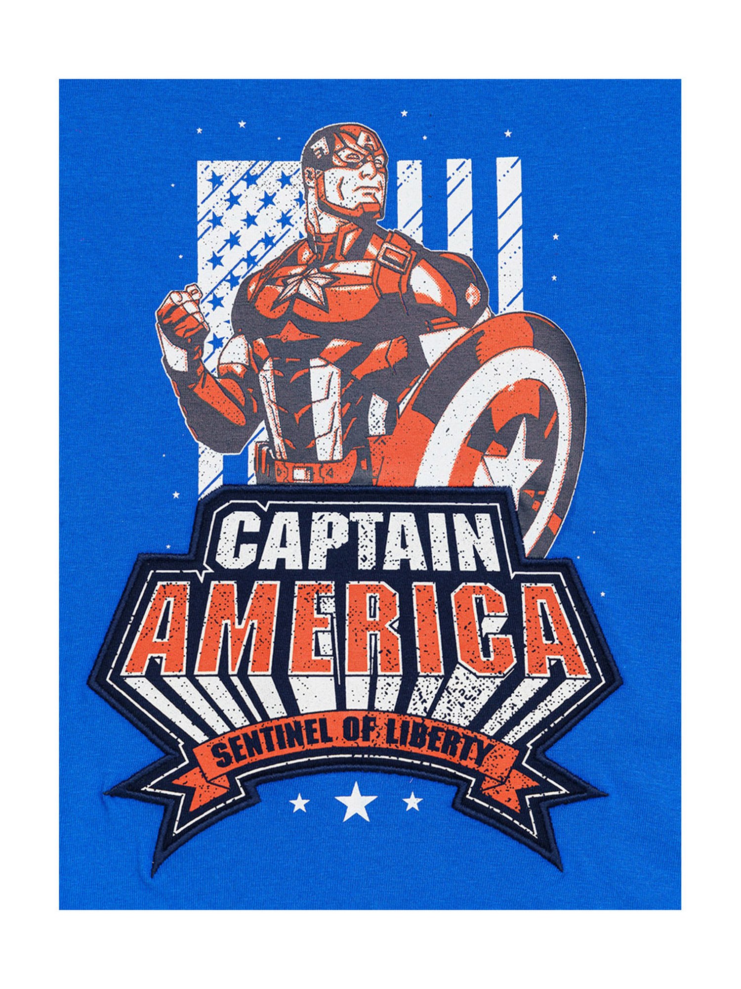 H by Hamleys Boys Royal Blue Printed T-Shirt