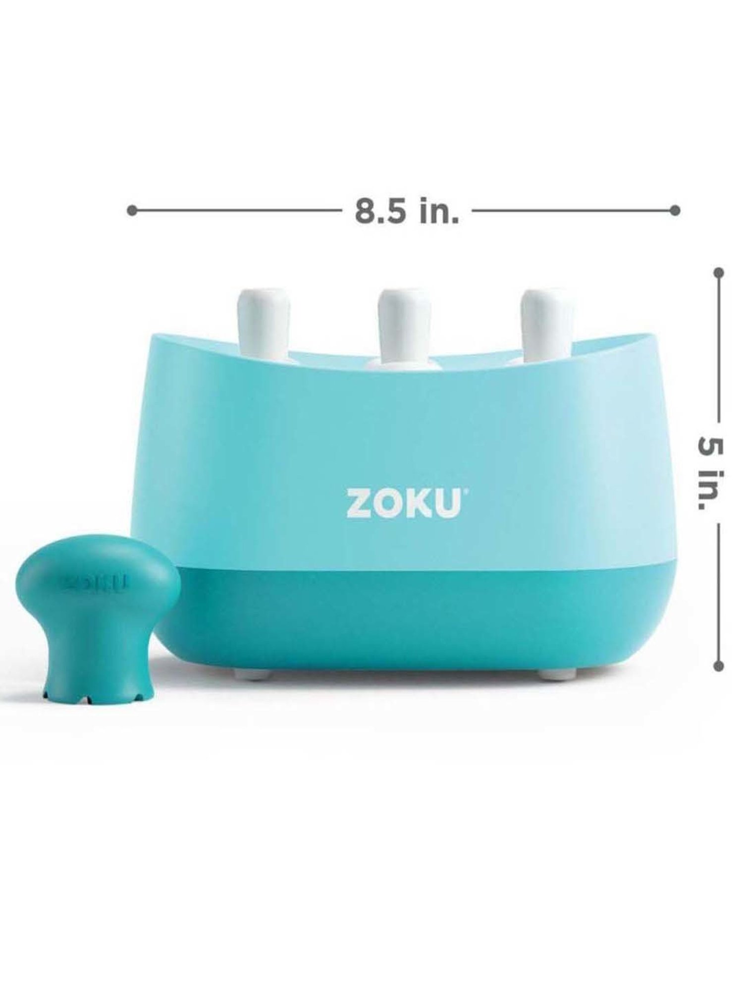 Zoku Blue Aluminium Quick Pop Maker (0.06 L)
