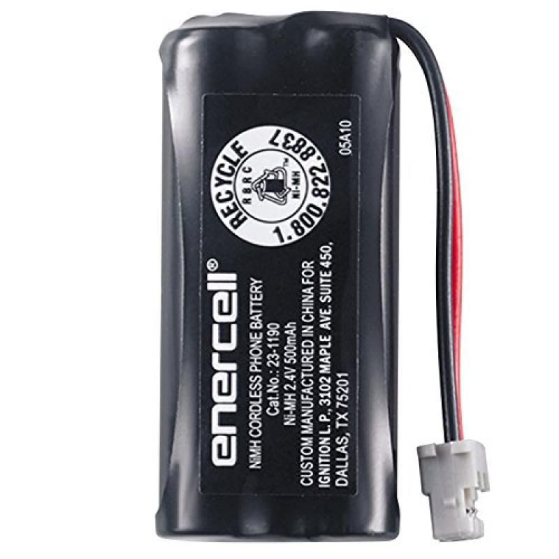 Enercell 2.4V/500mAh Ni-MH Battery for RadioShack (23-1190)