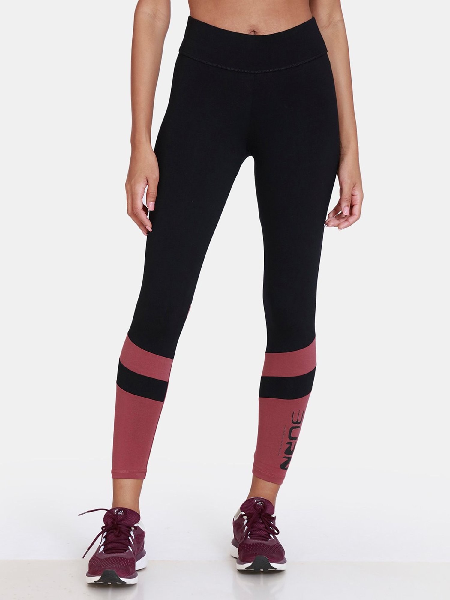 Zelocity by Zivame Black Tights