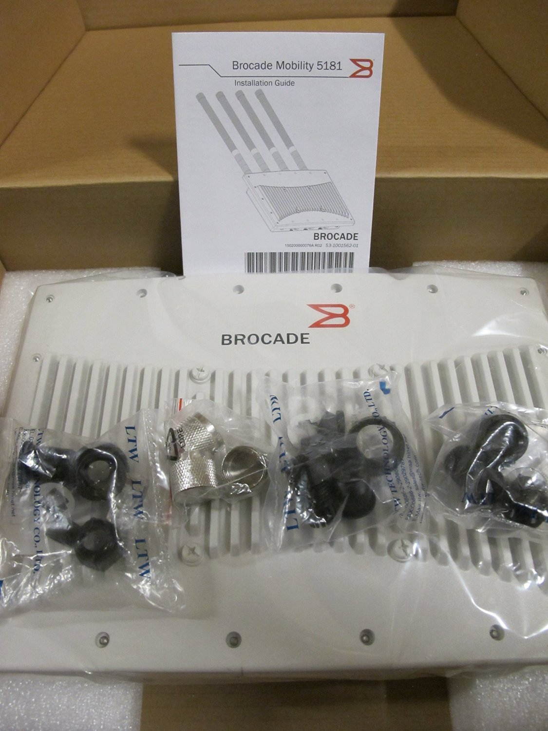 Brocade Communications - BR-AP5181-13040-WW - Brocade Mobility 5181 Wireless LAN Access Point Dual Radio