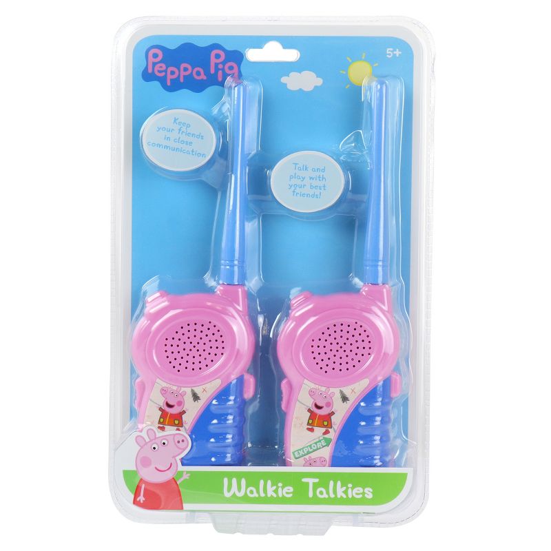 Peppa Pig 2 Piece Walkie Talkie Set