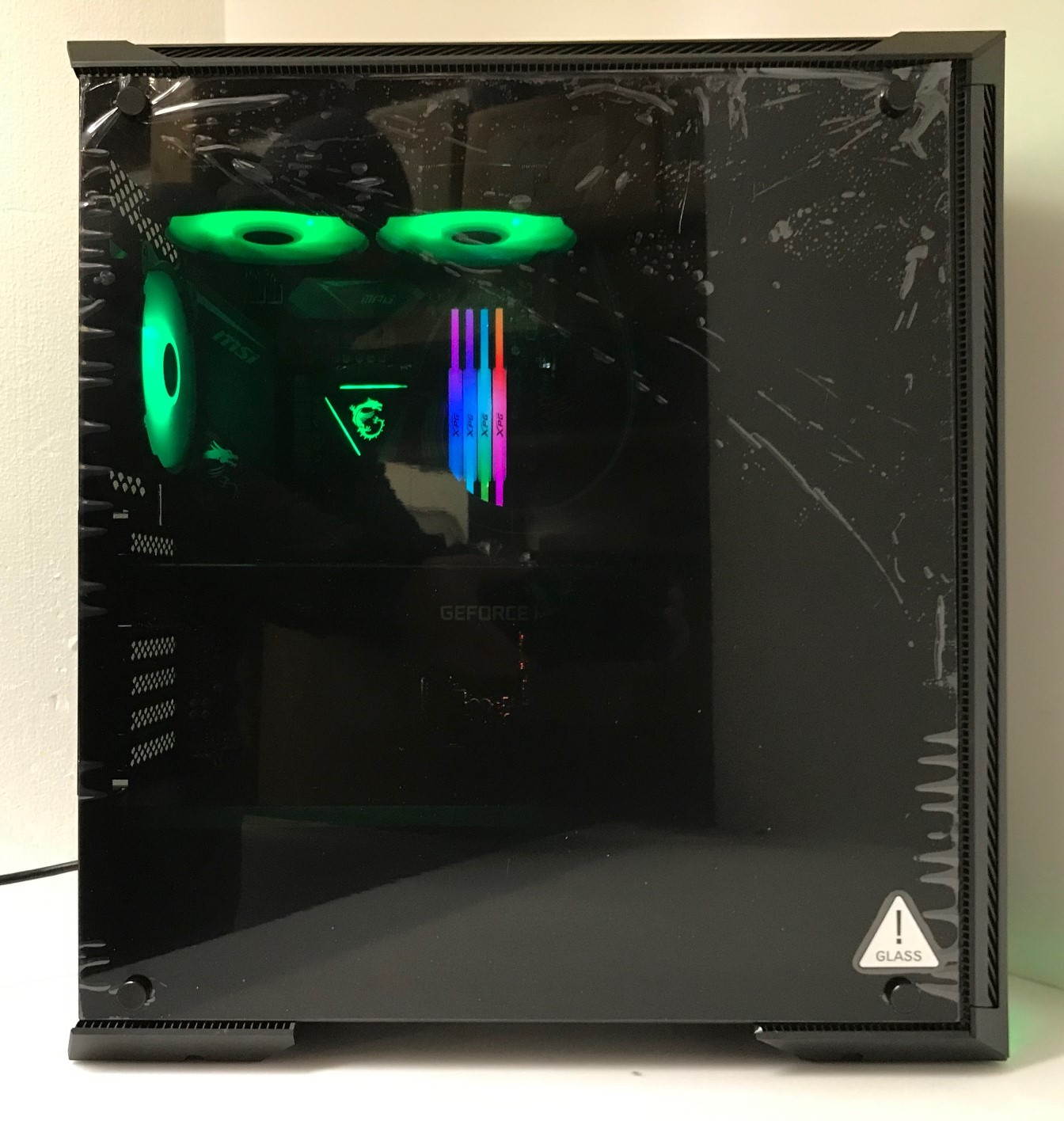 MSI GUNGNIR 100 Intel 10-Core i9-10900K 3.7GHz - Nvidia GeForce RTX 3080 10GB GDDR6X - Z490 Chipset - 2TB 7200RPM + 256GB SSD - 64GB DDR4 3000MHz - 850W - Windows 10 Gaming Desktop