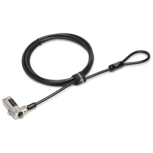 Kensington Serialized Combination Cable Lock for Dell Devices with Wedge Slots K68010WW