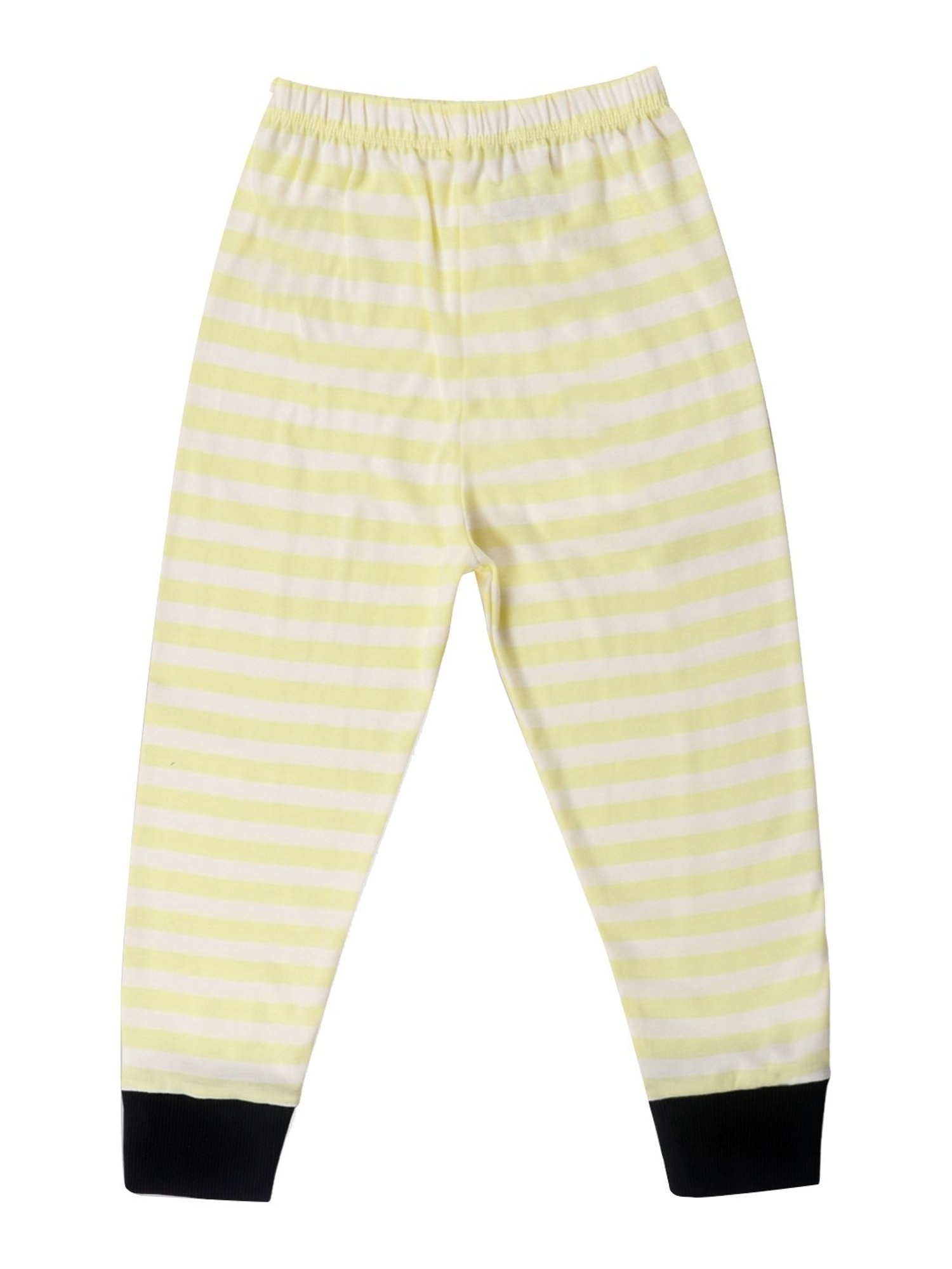 Lazy Shark Boys Yellow Printed T-Shirt with Pants