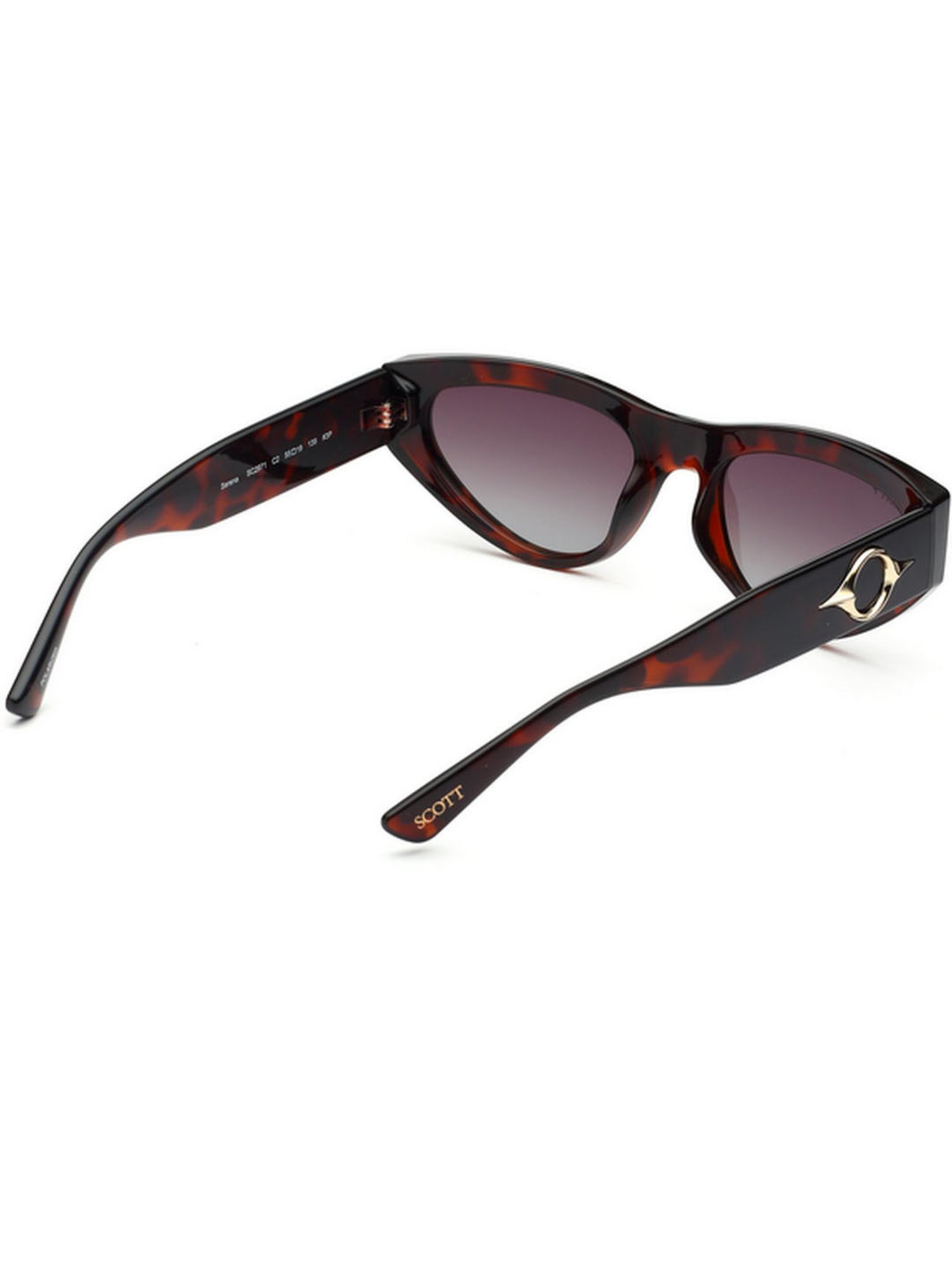 SCOTT Green Cat Eye UV Protection Sunglasses for Women
