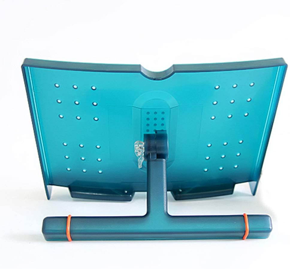 Portable Reading Stand/Book stand Document Holder for Music Book Document Textbook Kitchen Cookbook Recipe Tablet(180 angle adjustable)