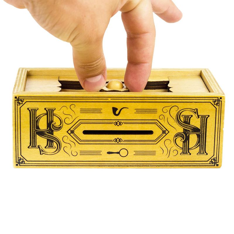 Professor Puzzle USA, Inc. Sherlock Holmes The Case of the Treasury Safe 3D Brain Teaser Puzzle