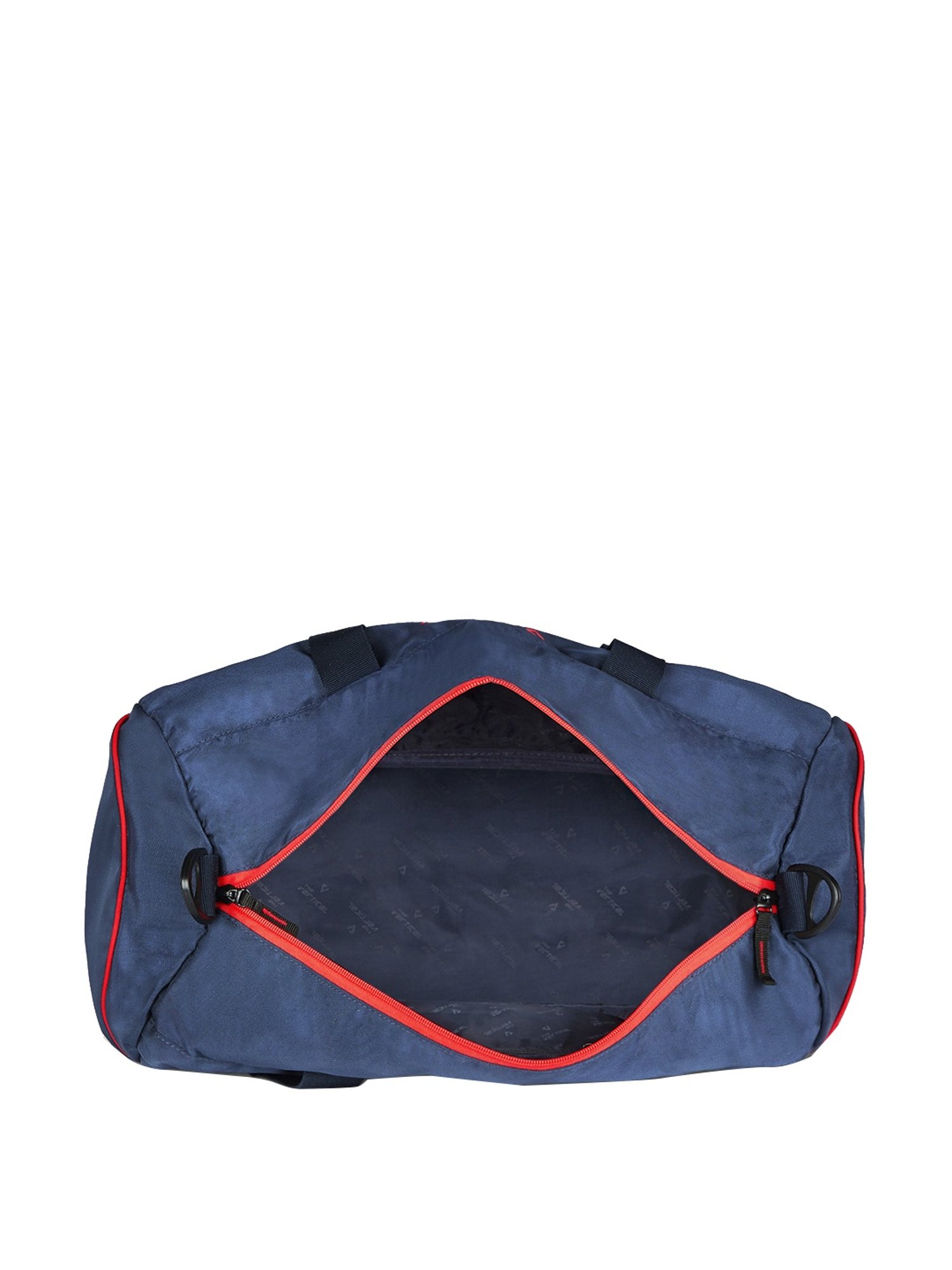 The Vertical Impulse Blue & Red Medium Duffle Bag