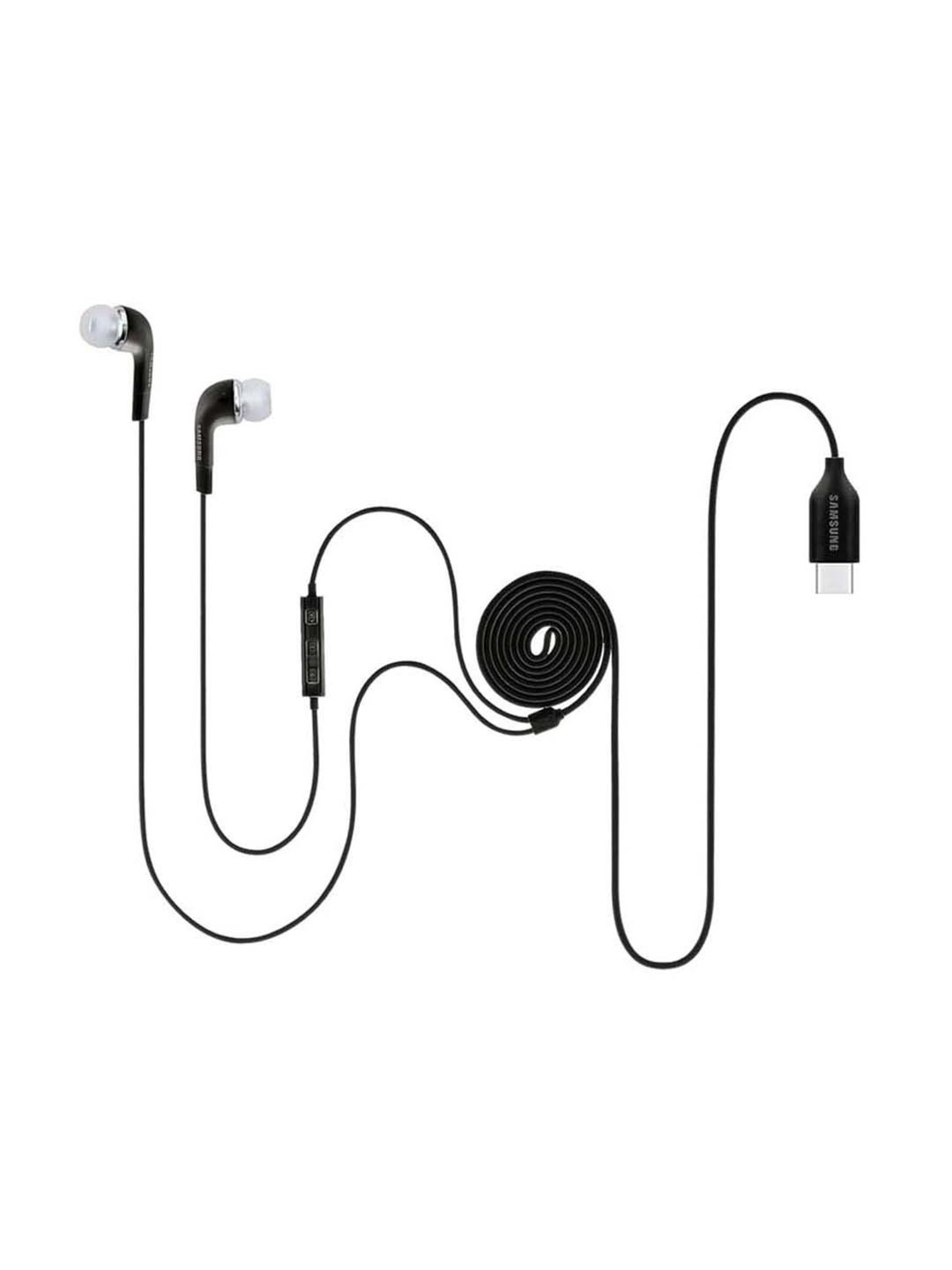 Samsung Type C Handsfree Wired Earphone (Black)