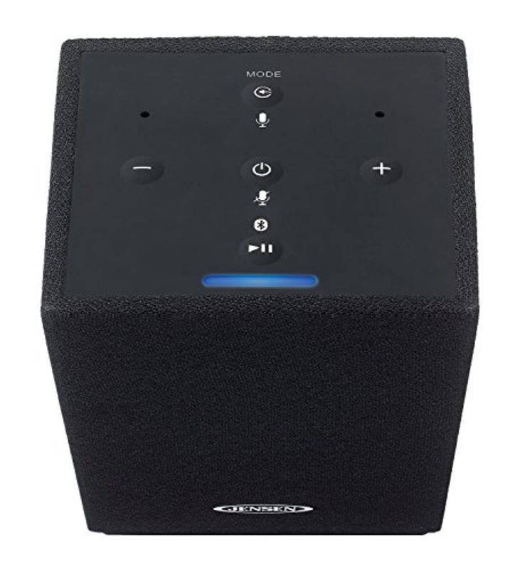 JENSEN JSB-550  Alexa-Enabled Bluetooth/Wi-Fi Wireless Stereo Smart Speaker,Black (JSB-550)