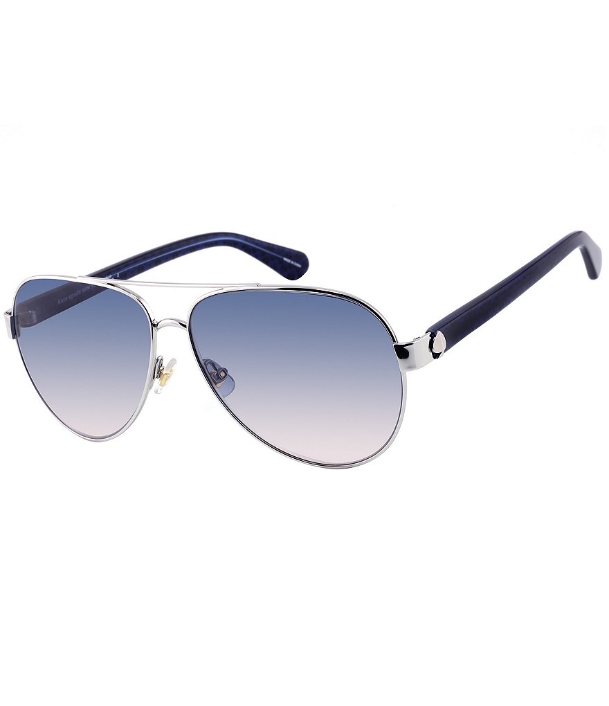 kate spade new york Geneva Aviator Sunglasses