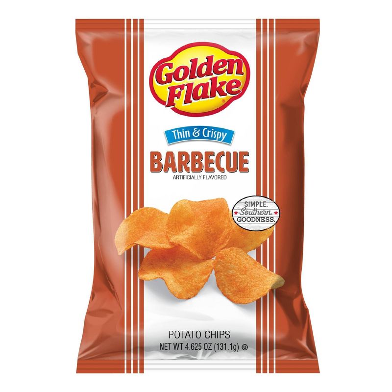 Golden Flake Barbeque Chips - 4.625oz