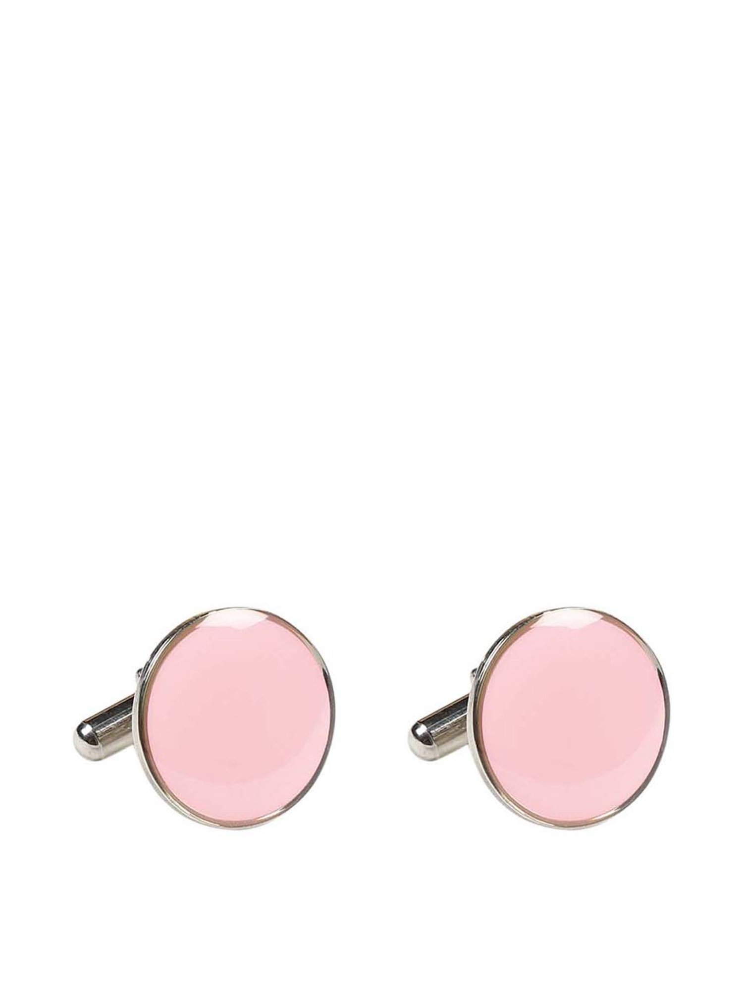 Tossido Maroon Woven Necktie With Pocket Square and Cufflinks