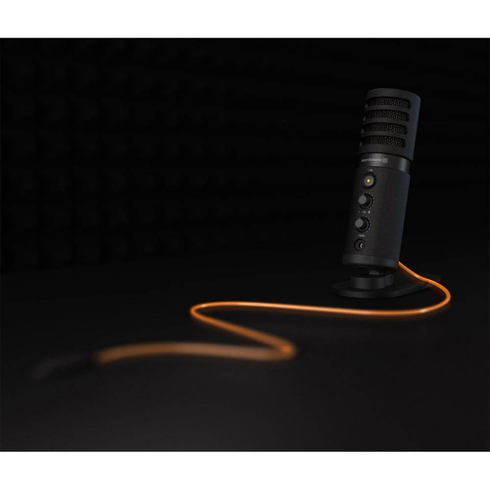 BeyerDynamic Fox USB Microphone (727903) w/ Pro Monitoring Headphones Bundle