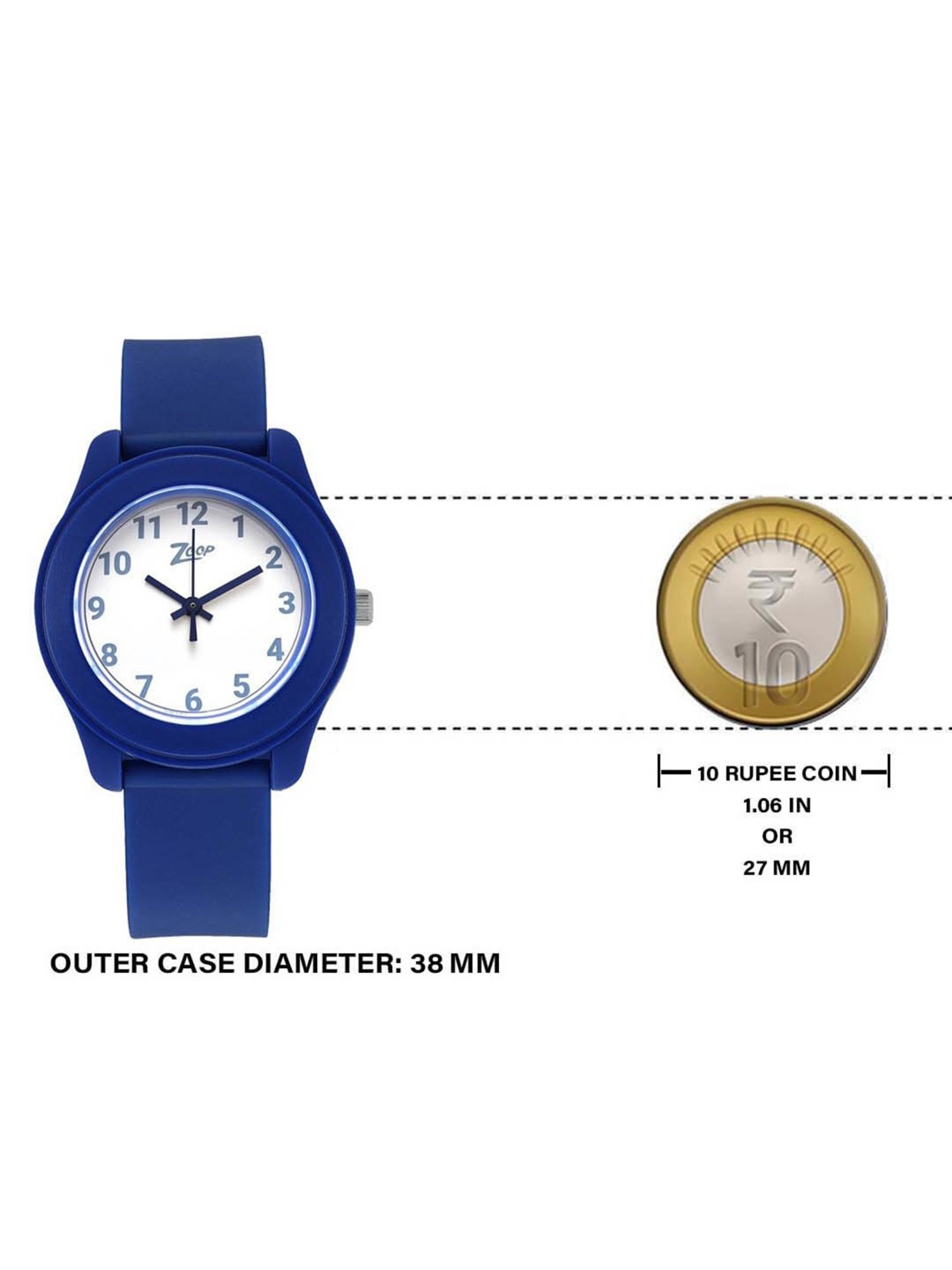 Zoop NS26019PP24W Basic Kids Unisex Analog Watch