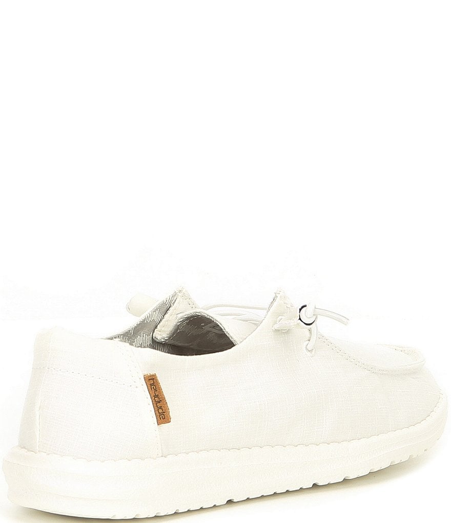 Hey Dude Women's Wendy Washable Chambray Slip-Ons