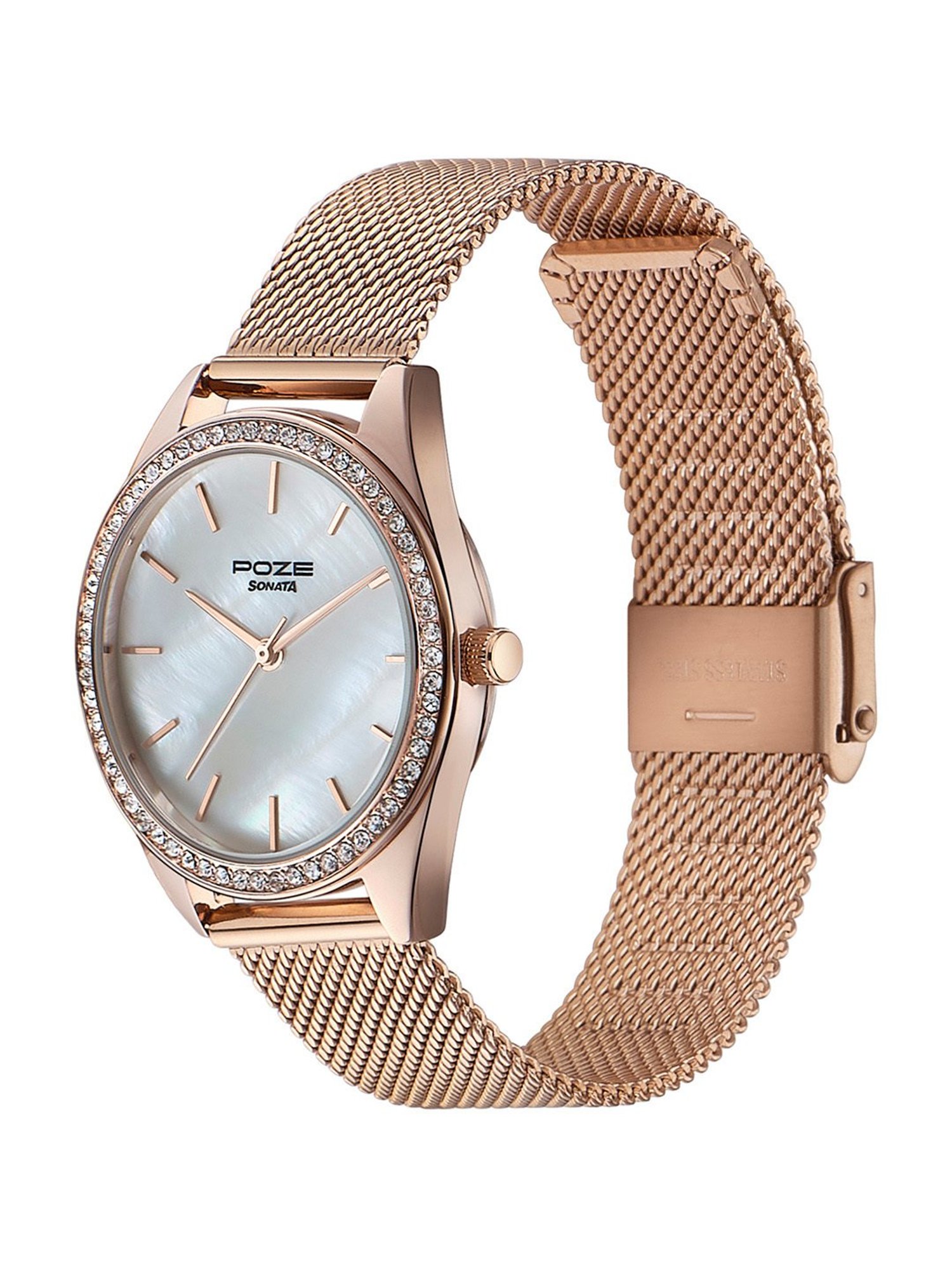 Sonata Poze 3.0 SP80078WM01WF Analog Watch for Women