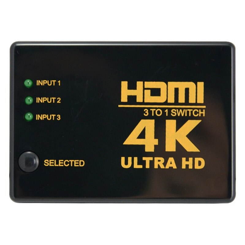 4K Bi-Direction HDMI 2.0 Cable Switch Switcher Splitter Hub HDCP 2x1 1x2 In Out