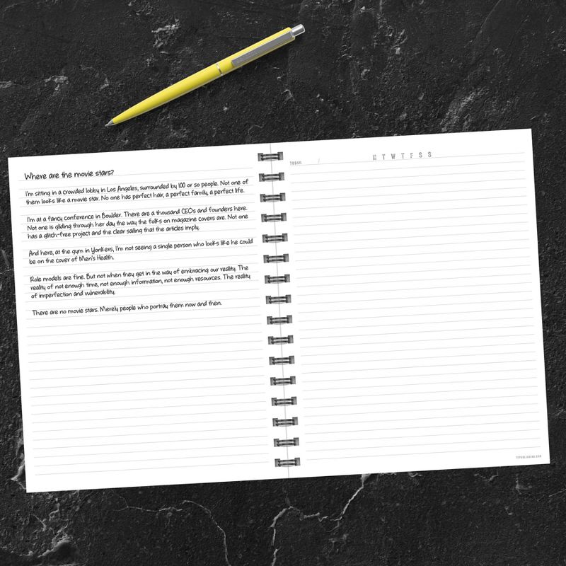 Wisconsin State Map Lined Journal 7.25" x 9.25"