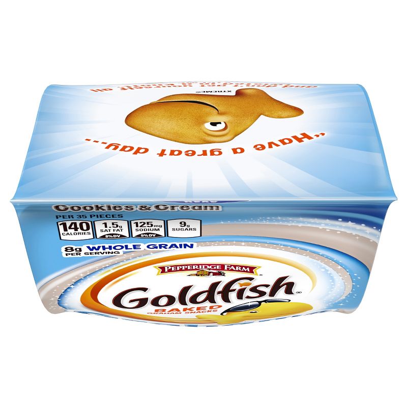 Pepperidge Farm Goldfish Cookies 'N Cream Grahams Snacks - 6.6oz