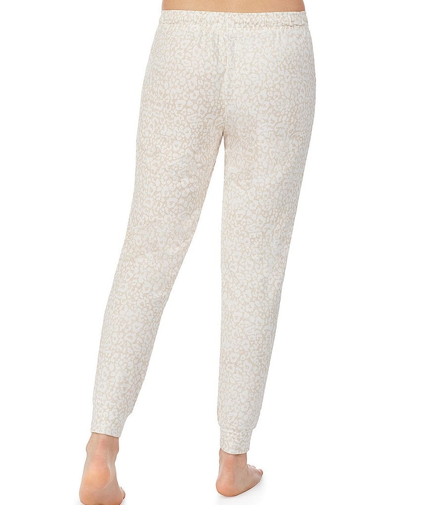 iRelax Printed French Terry Jogger Coordinating Sleep Drawstring Pants