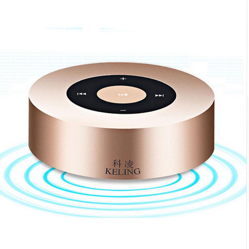 Gold Keling A8 Wireless Bluetooth Speaker For Iphone Android MP3 Portable Audio Support 32G TF Card Mini Speaker Subwoofer
