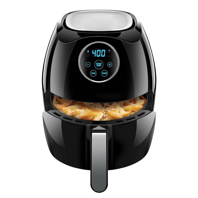 Prestige Nutrifry Black Plastic Electric Digital Touch Airfryer 4.5L