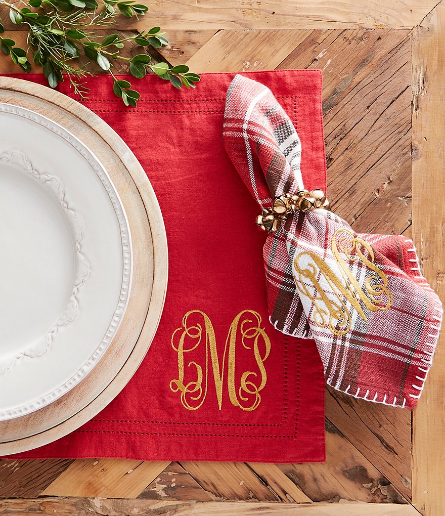 Southern Living Double-Hem-Stitched Linen Placemat