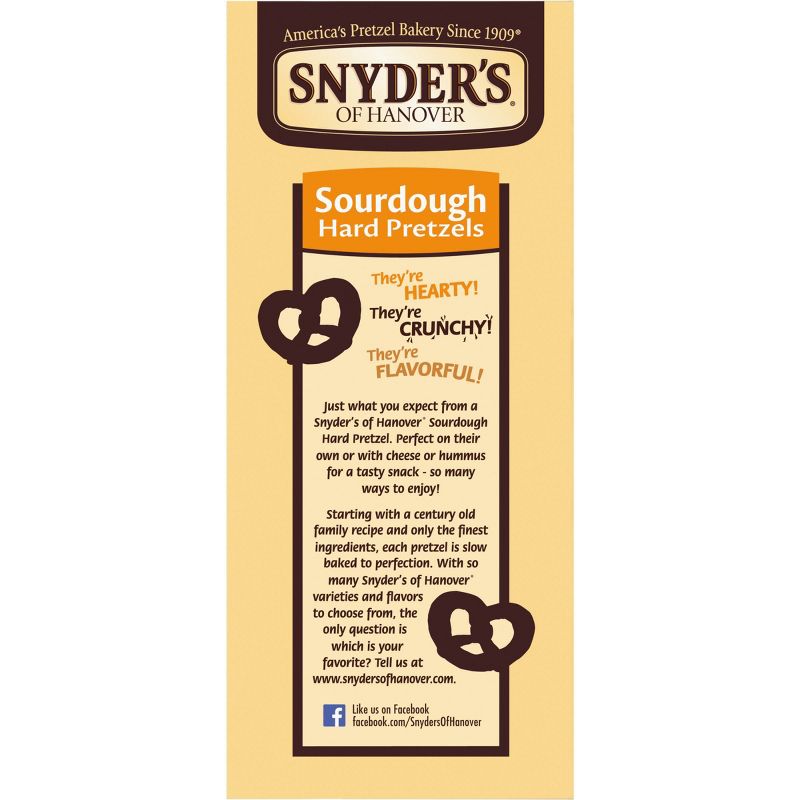 Snyder's of Hanover Hard Pretzels Sourdough - 13.5oz